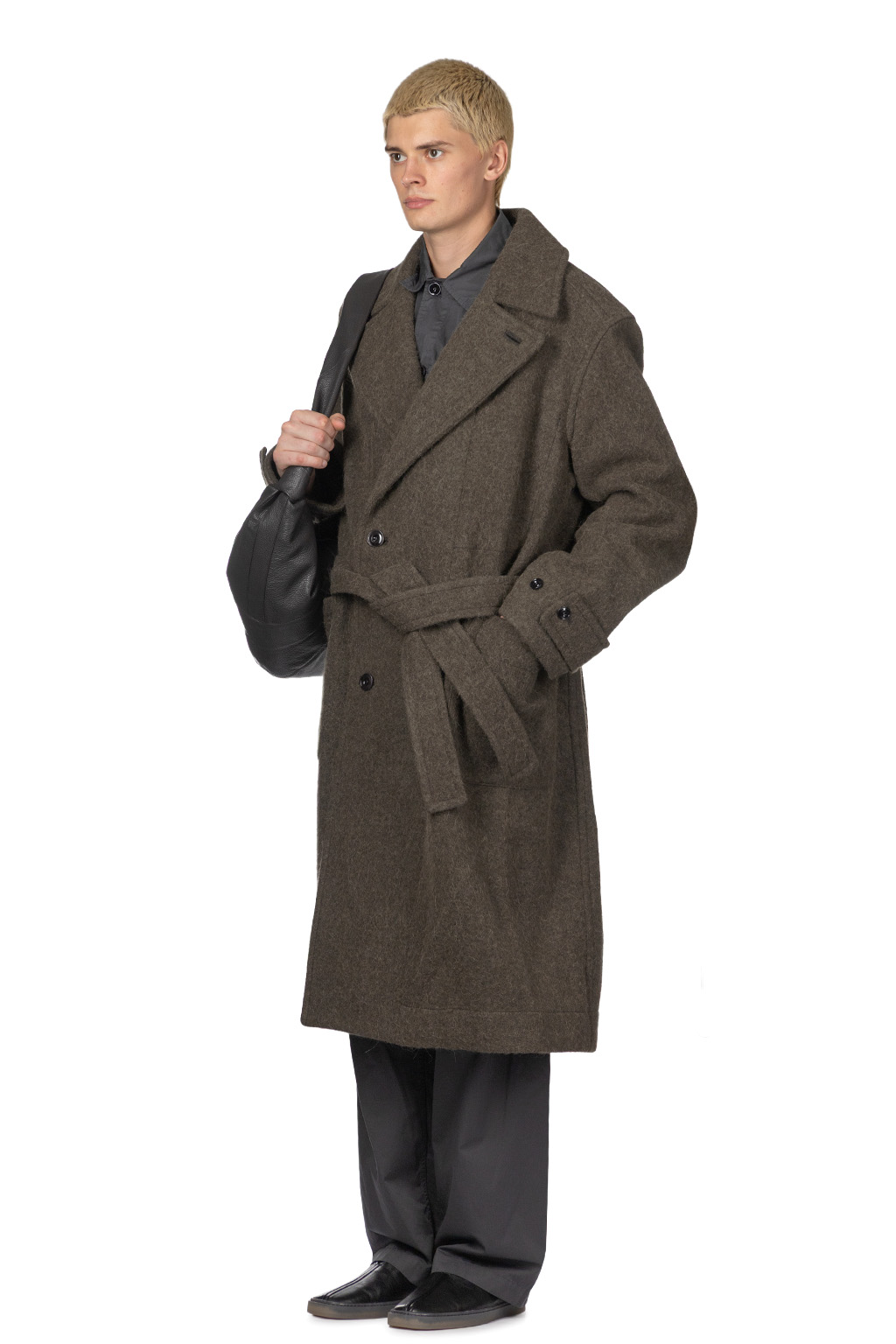 Lemaire - Soft Coat - Dark Khaki